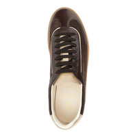 Brunello Cucinelli Men Smooth And Suede Leather Sneakers