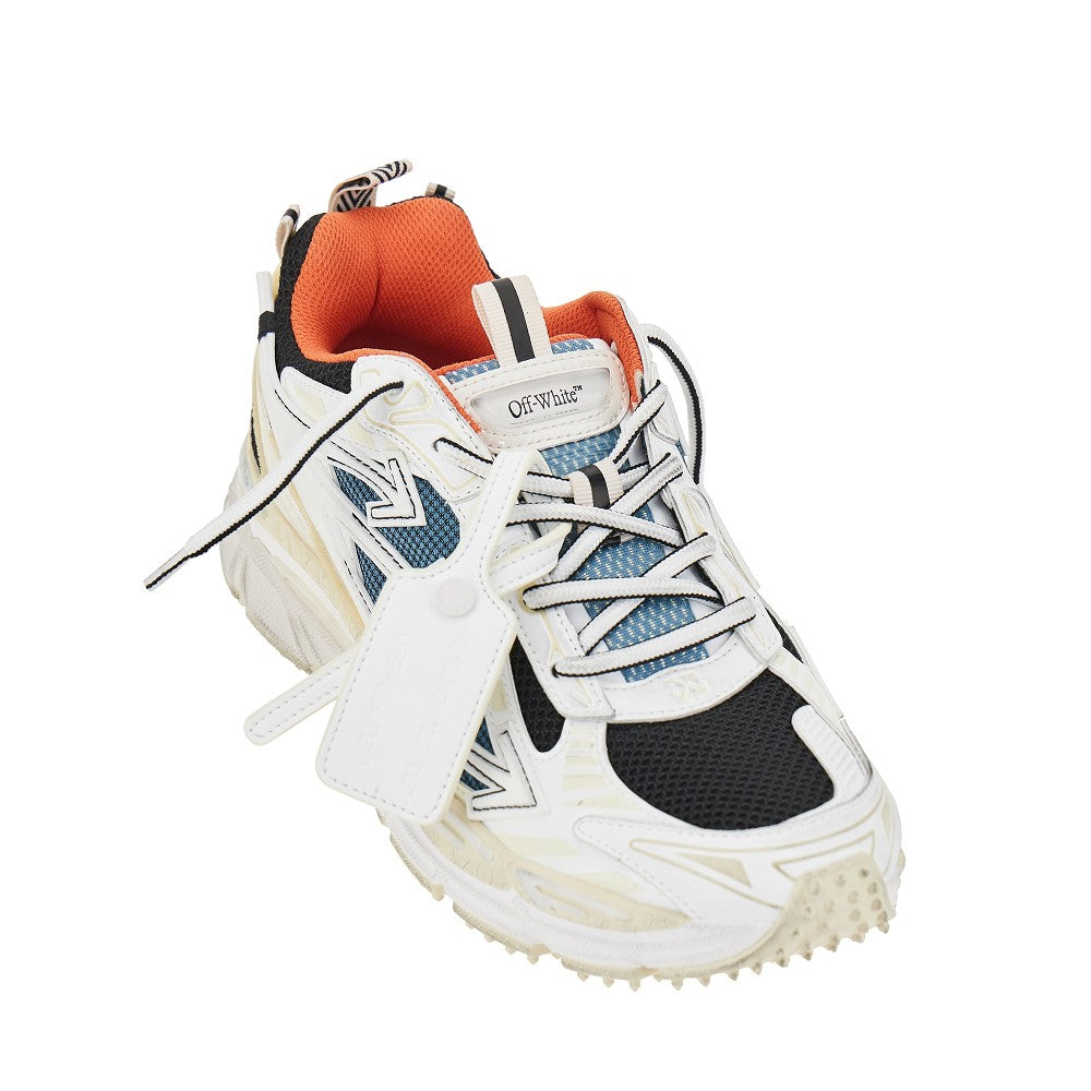 Off White Men Worn Out Effect 'Be Right Back' Sneakers