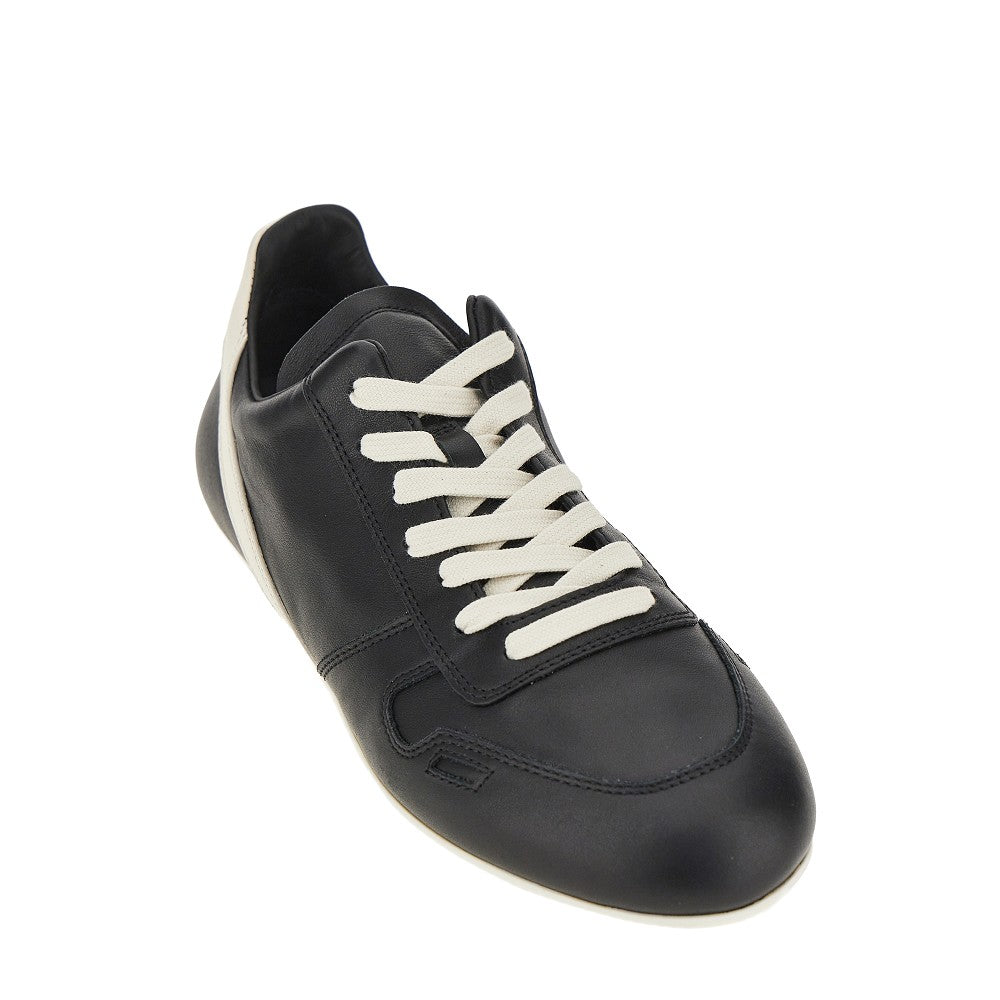 Rick Owens Men Leather 'Minimal' Sneakers