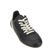 Rick Owens Men Leather 'Minimal' Sneakers