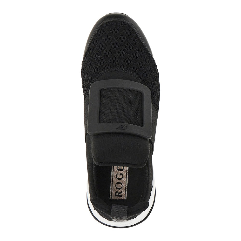 Roger Vivier Women Viv' Run Fabric Sneakers