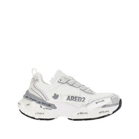 Dsquared2 Men Suede Leather And Mesh 'Faster' Sneakers