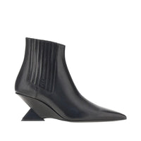 The Attico Women 'Cheope' Leather Ankle Boots