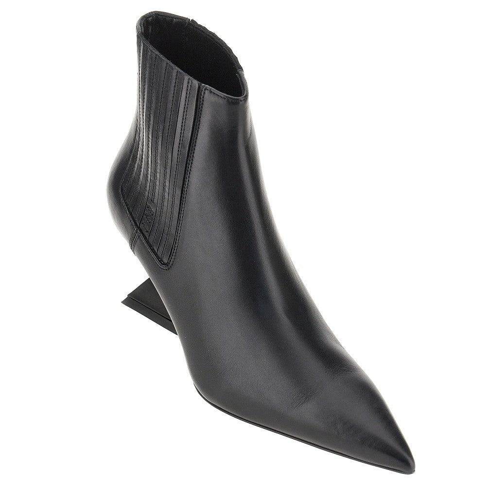 The Attico Women 'Cheope' Leather Ankle Boots