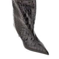 The Attico Women Croco-Embossed Leather 'Lea' Boots