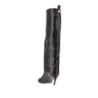 The Attico Women Croco-Embossed Leather 'Lea' Boots