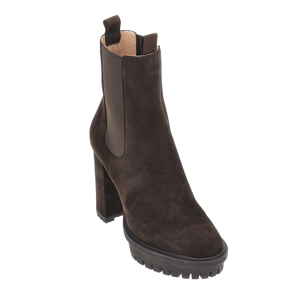 Gianvito Rossi Women 'Barry' Suede Leather Booties