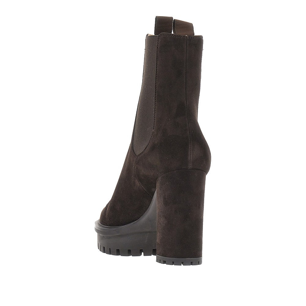 Gianvito Rossi Women 'Barry' Suede Leather Booties