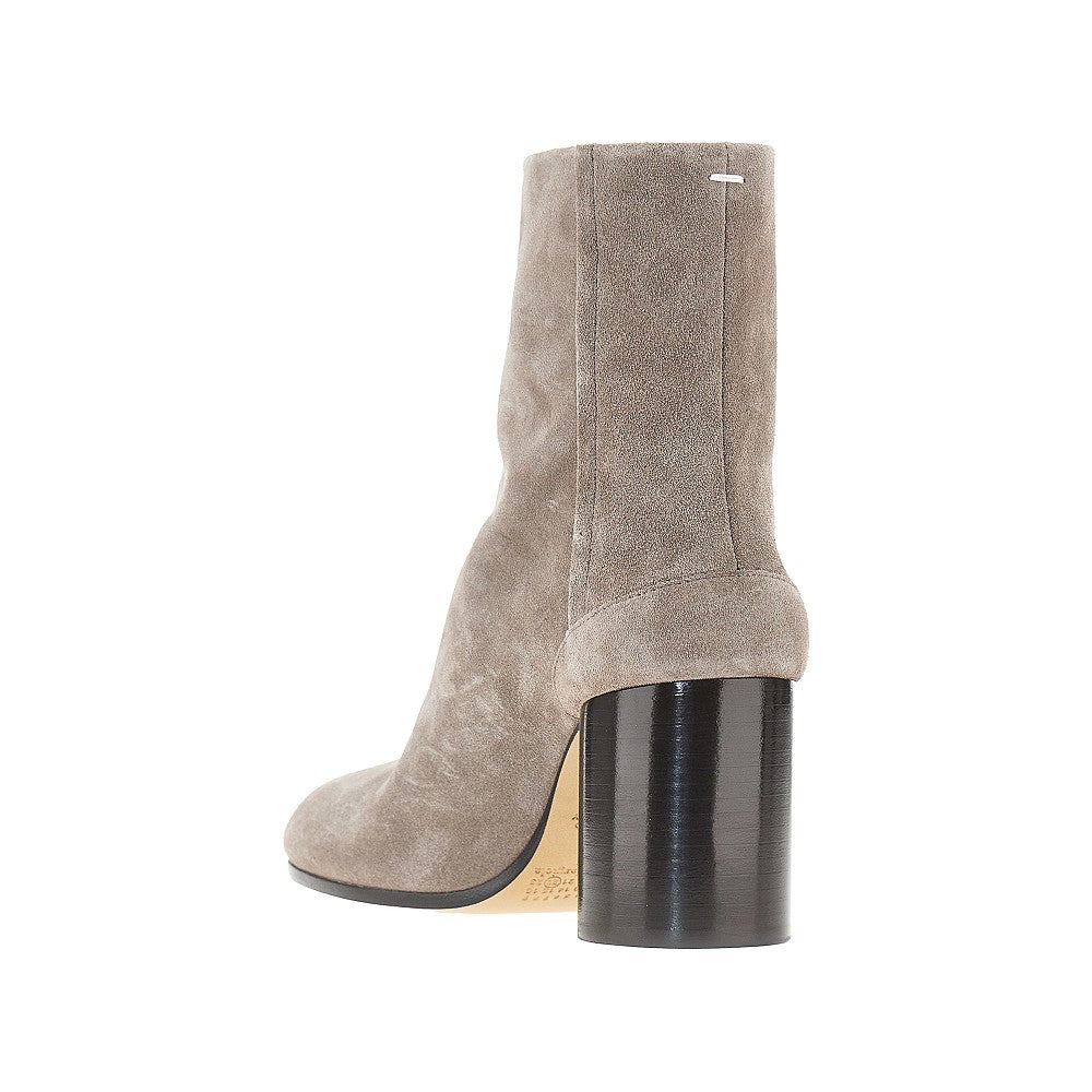 Maison Margiela Women Suede Leather 'Tabi' Ankle Boots