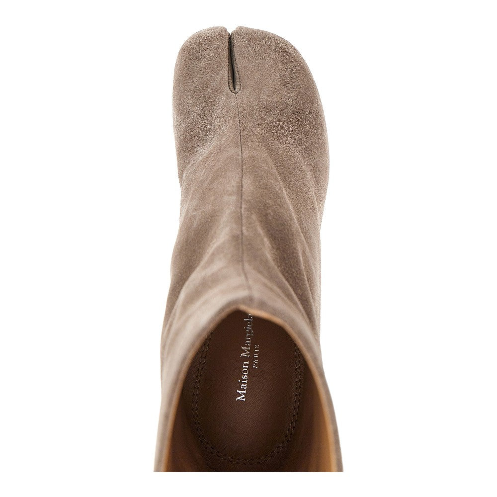 Maison Margiela Women Suede Leather 'Tabi' Ankle Boots