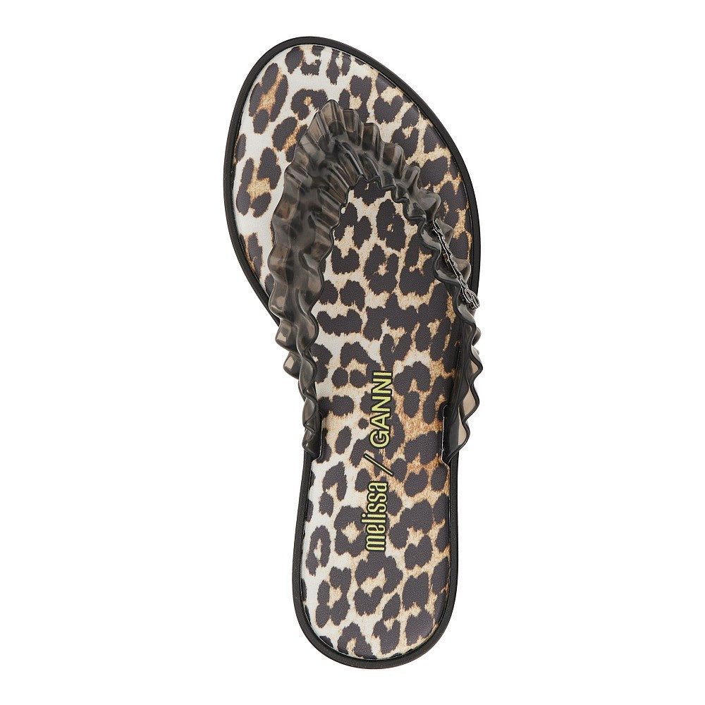 GANNI Ganni Women Ganni X Melissa Rubber Thong Slides
