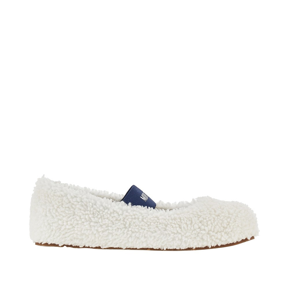 Moon Boot Women Shearling Ballet Flats