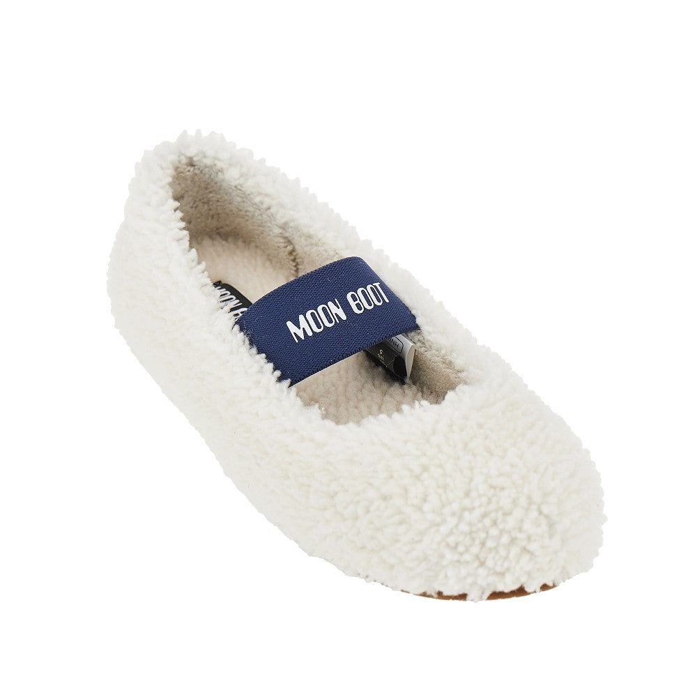 Moon Boot Women Shearling Ballet Flats