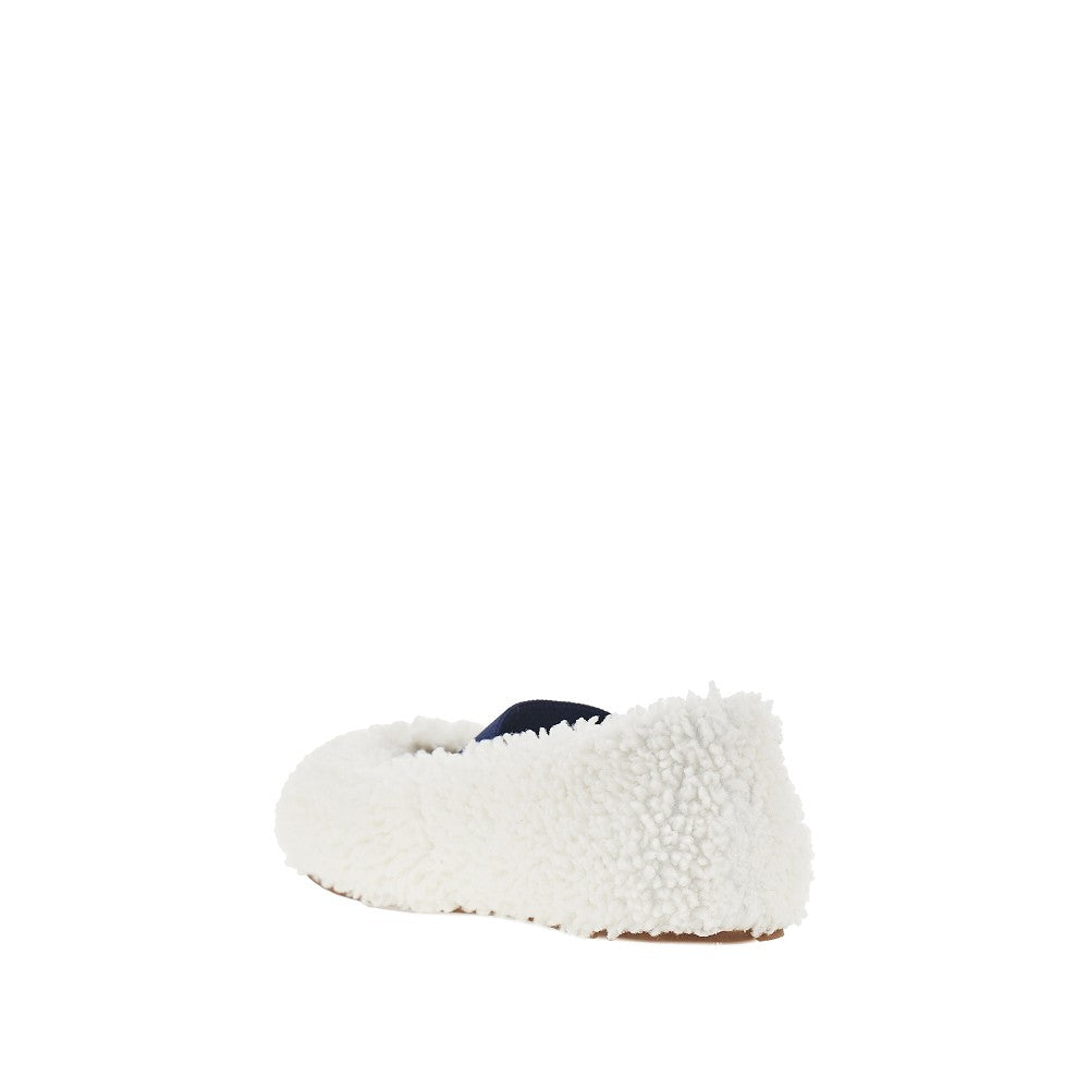 Moon Boot Women Shearling Ballet Flats