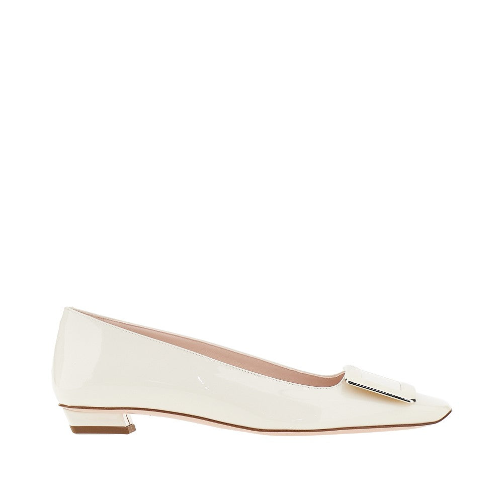 Roger Vivier Women 'Belle Vivier' Patent Leather Ballerinas