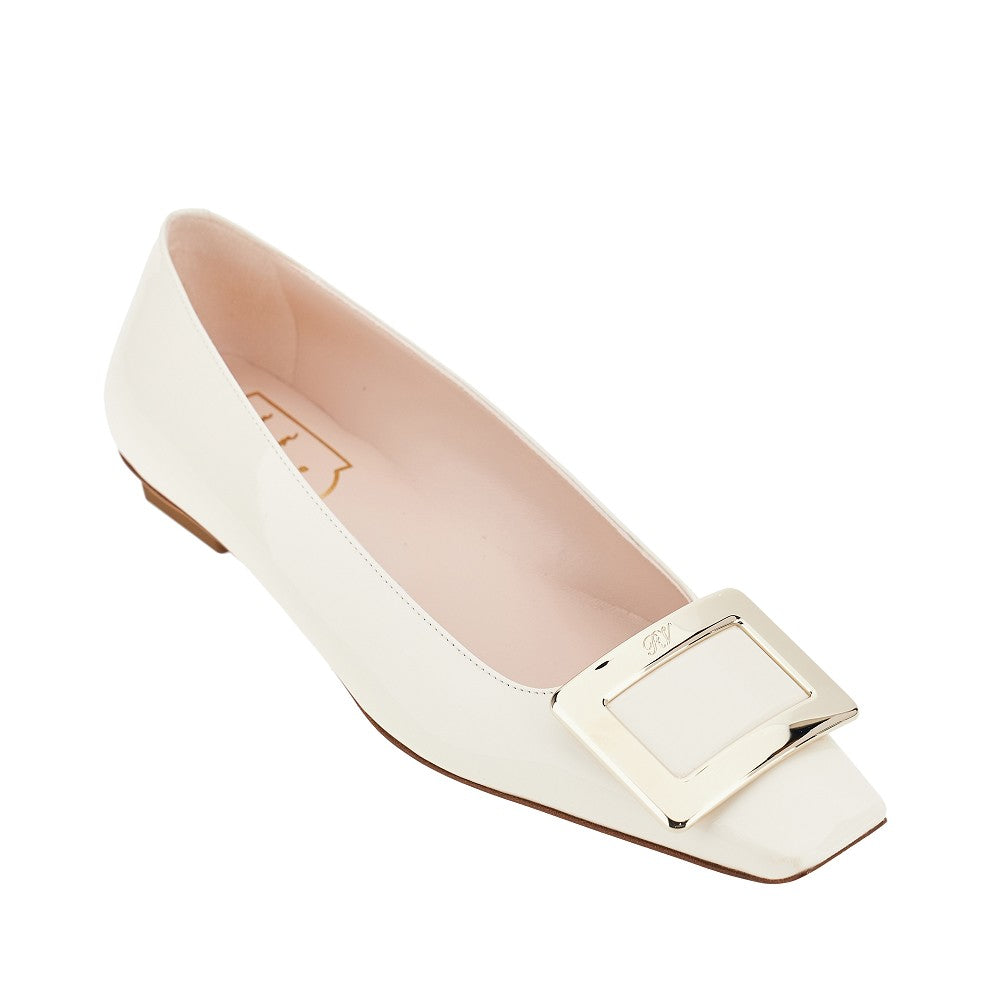 Roger Vivier Women 'Belle Vivier' Patent Leather Ballerinas