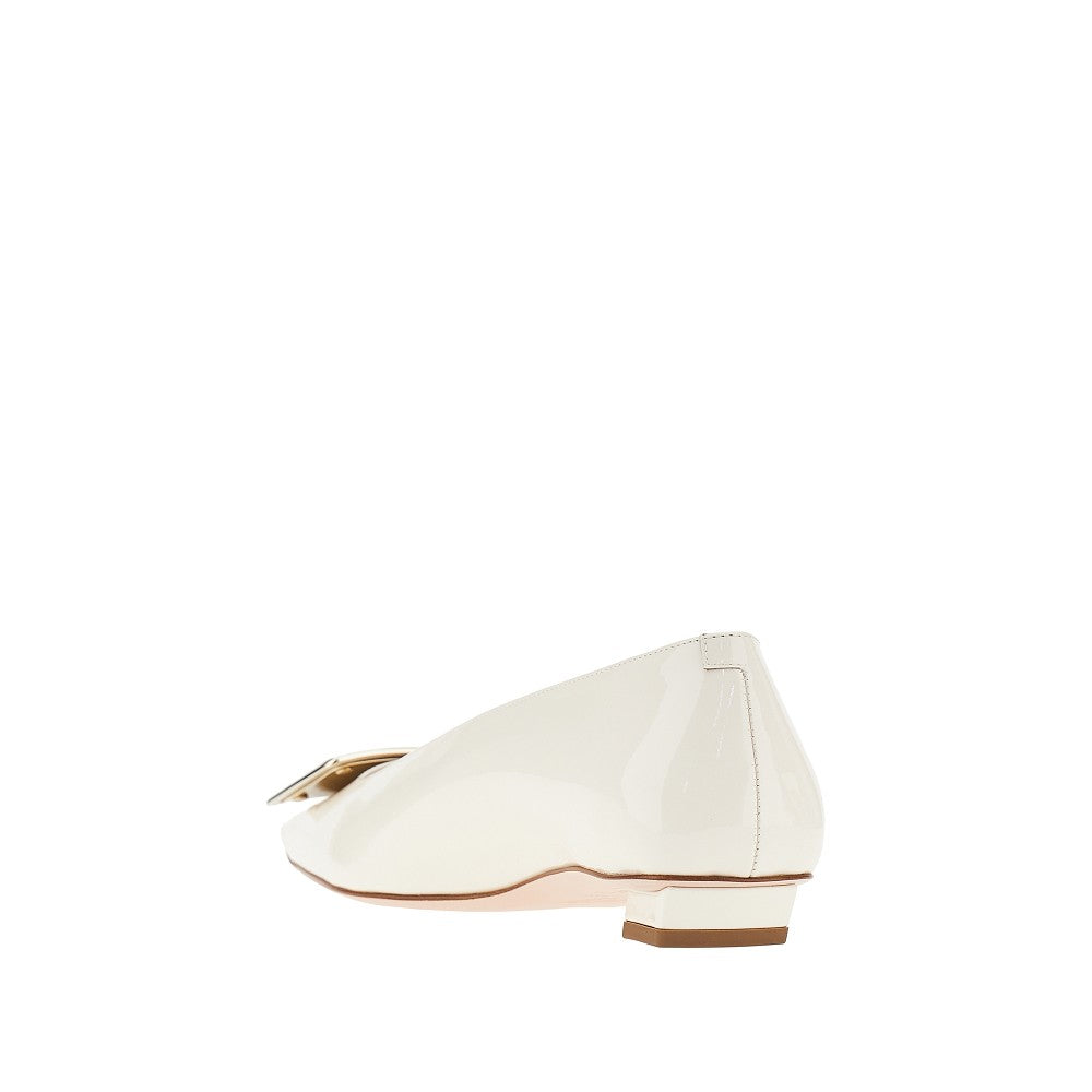 Roger Vivier Women 'Belle Vivier' Patent Leather Ballerinas