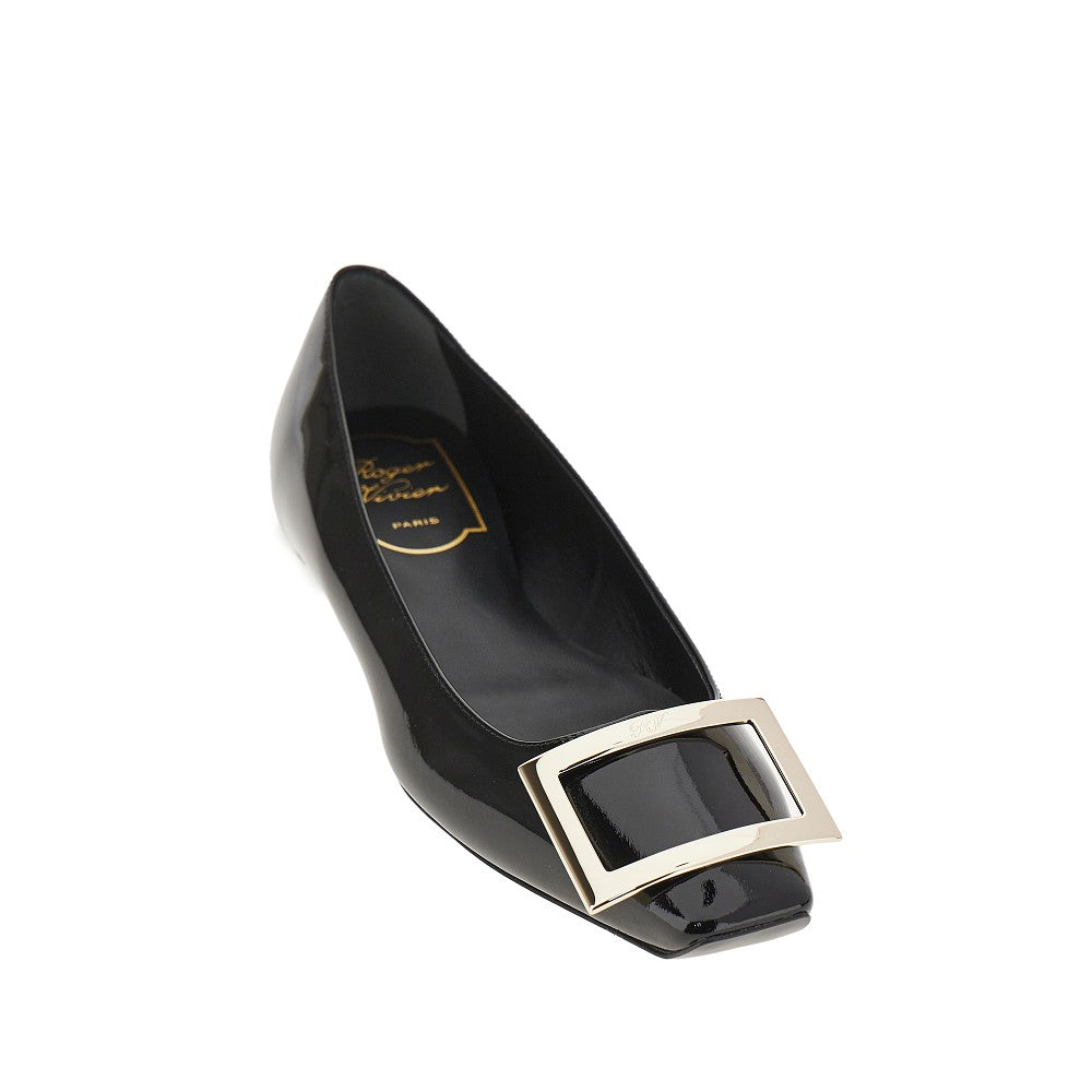 Roger Vivier Women 'Trompette' Patent Leather Ballet Flats