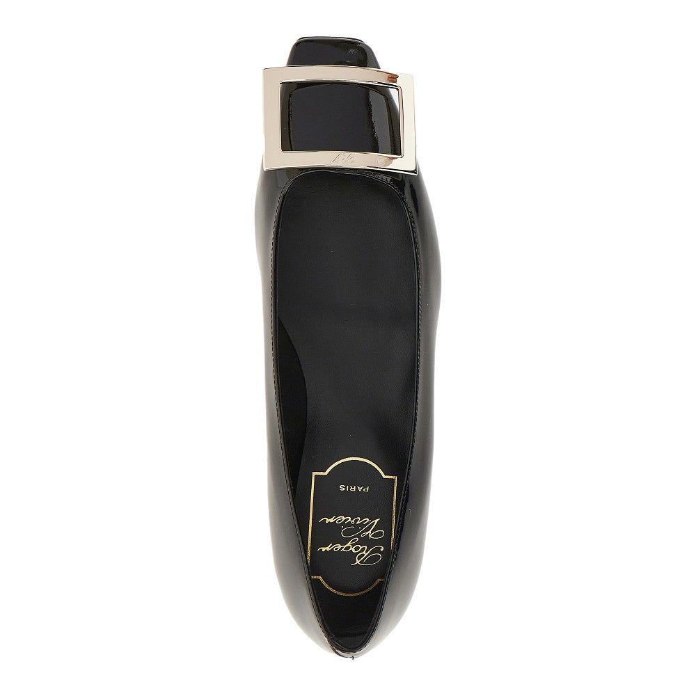 Roger Vivier Women 'Trompette' Patent Leather Ballet Flats