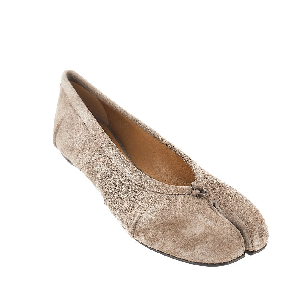 Maison Margiela Women Suede Leather Tabi Ballerinas