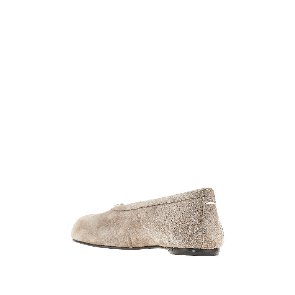 Maison Margiela Women Suede Leather Tabi Ballerinas