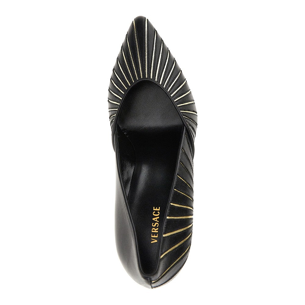 VERSACE Versace Women 'Gianni' Nappa Leather Pumps