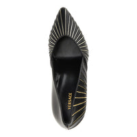 VERSACE Versace Women 'Gianni' Nappa Leather Pumps