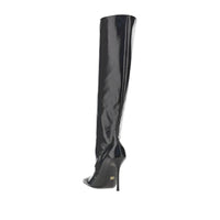Dolce&Gabbana Women Squared-Toe Leather Boots