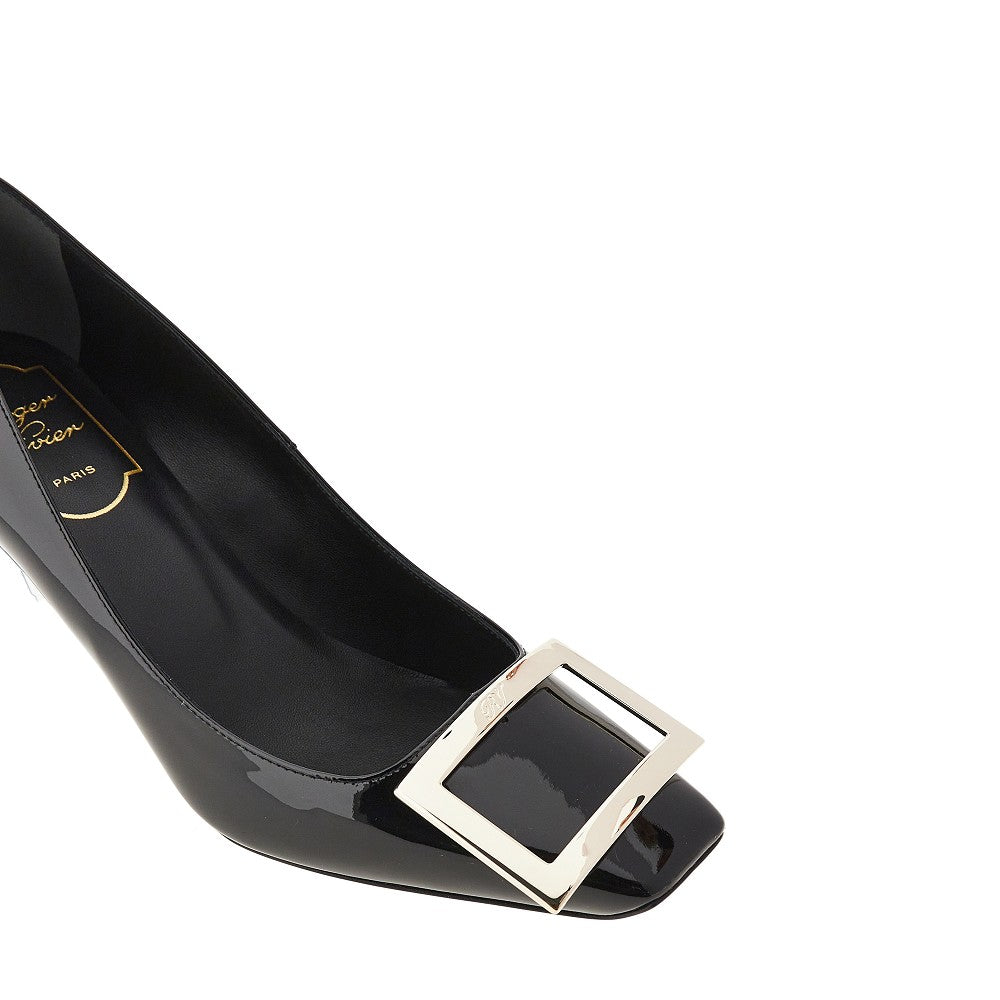 Roger Vivier Women Patent Leather Belle Vivier Trompette Pumps
