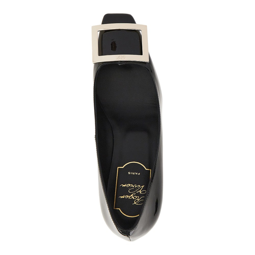 Roger Vivier Women Patent Leather Belle Vivier Trompette Pumps