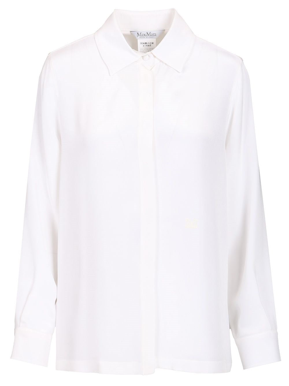 Max Mara Women Shirt In Silk Crêpe De Chine