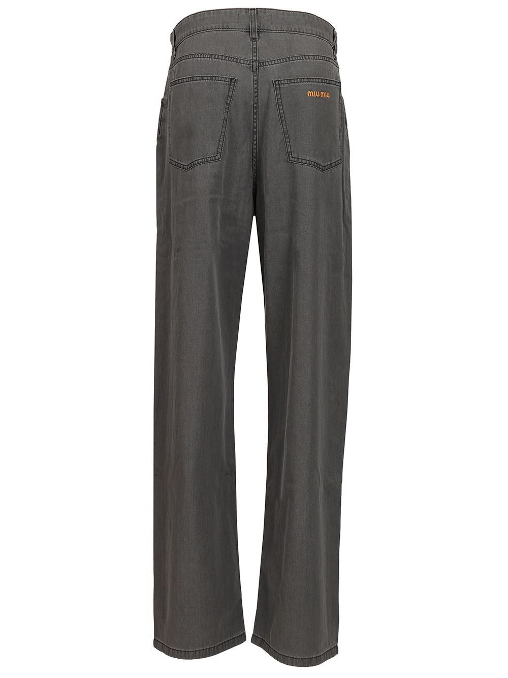 Miu Miu Women Five-Pocket Trousers