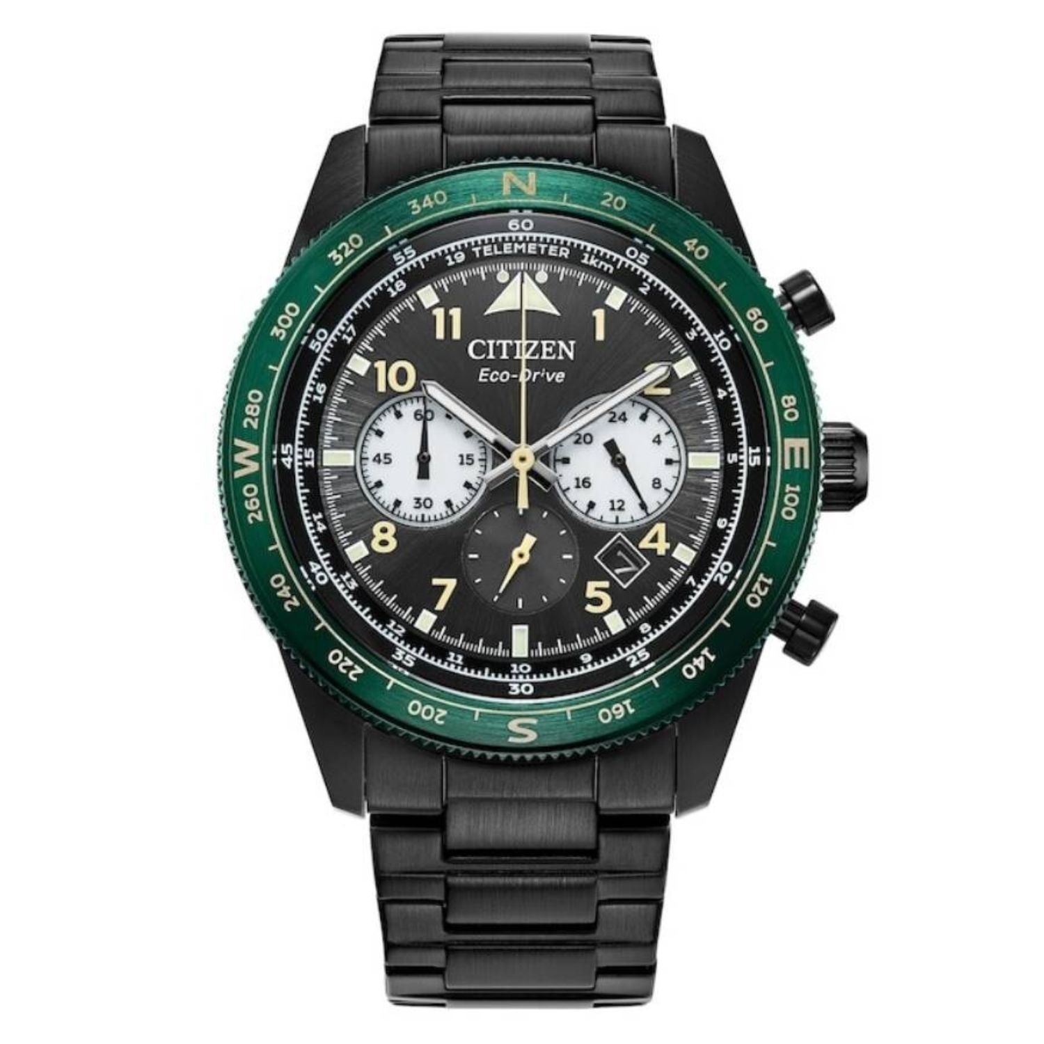 Citizen Men's Eco-drive Black Dial Watch - CA4555-81E