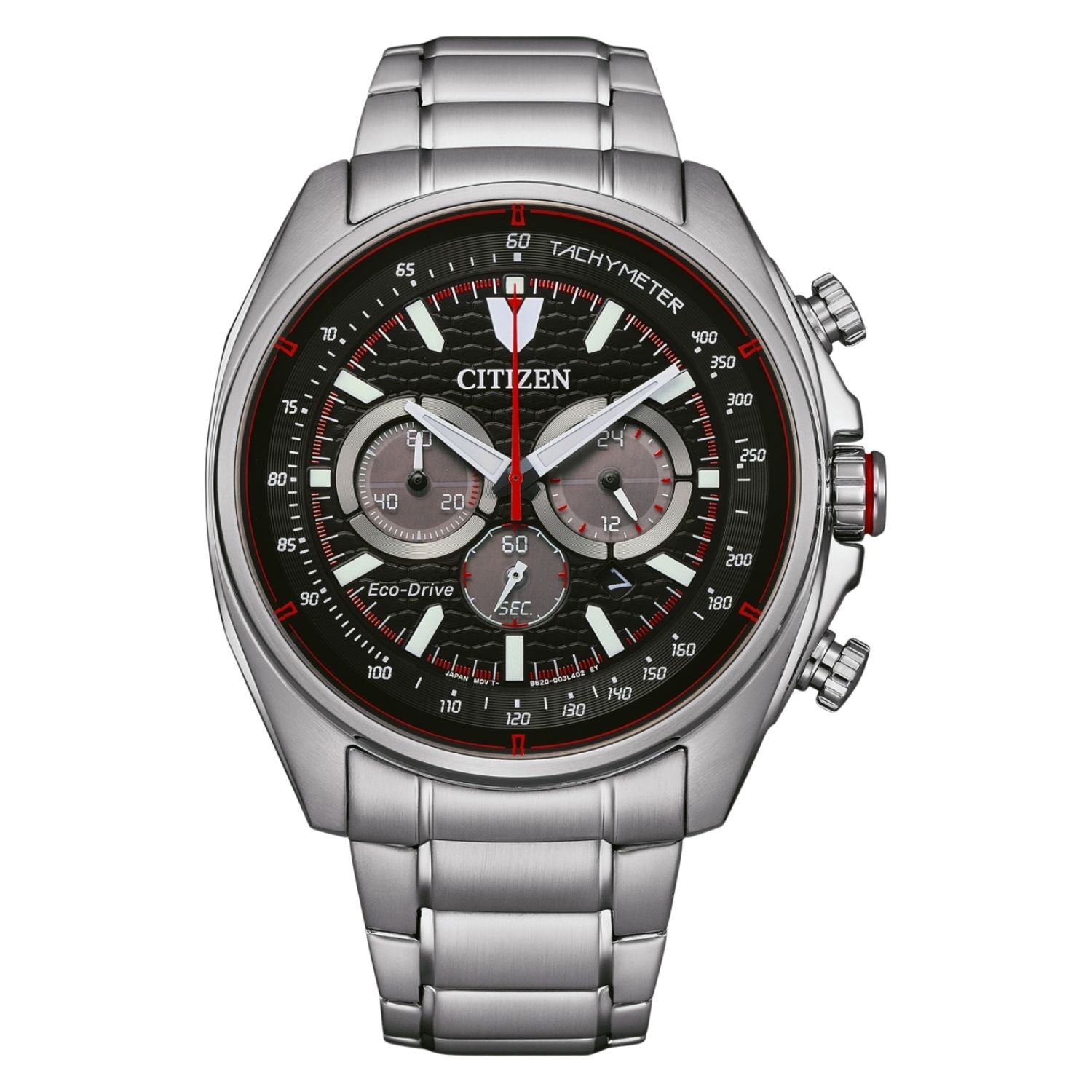 Citizen Men's Racer Black Dial Watch - CA4561-89E