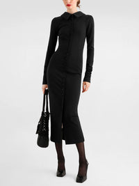 Dolce & Gabbana Women Wool Jersey Dress