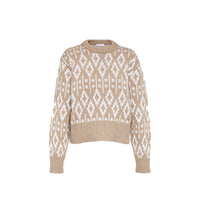 Brunello Cucinelli Brunello Cucinelli Jacquard Cashmere Sweater Women