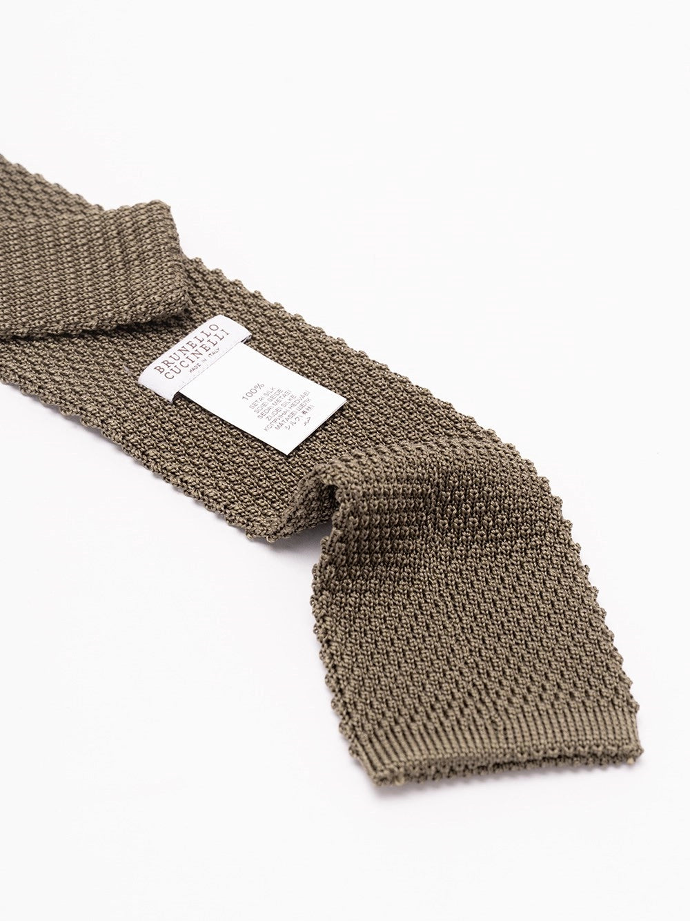 Brunello cucinelli Brunello Cucinelli Men Silk Knit Tie