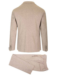Tagliatore Tagliatore Men Montecarlo Dress Emptied In Super 100S Wool Jersey