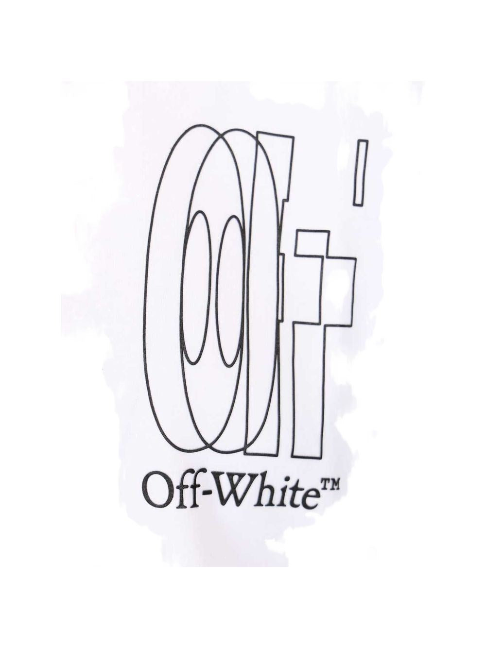 Off-White Men Outline Double Arrow Slim T-Shirt