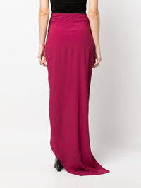 Rick Owens Women Red Silk Jersey