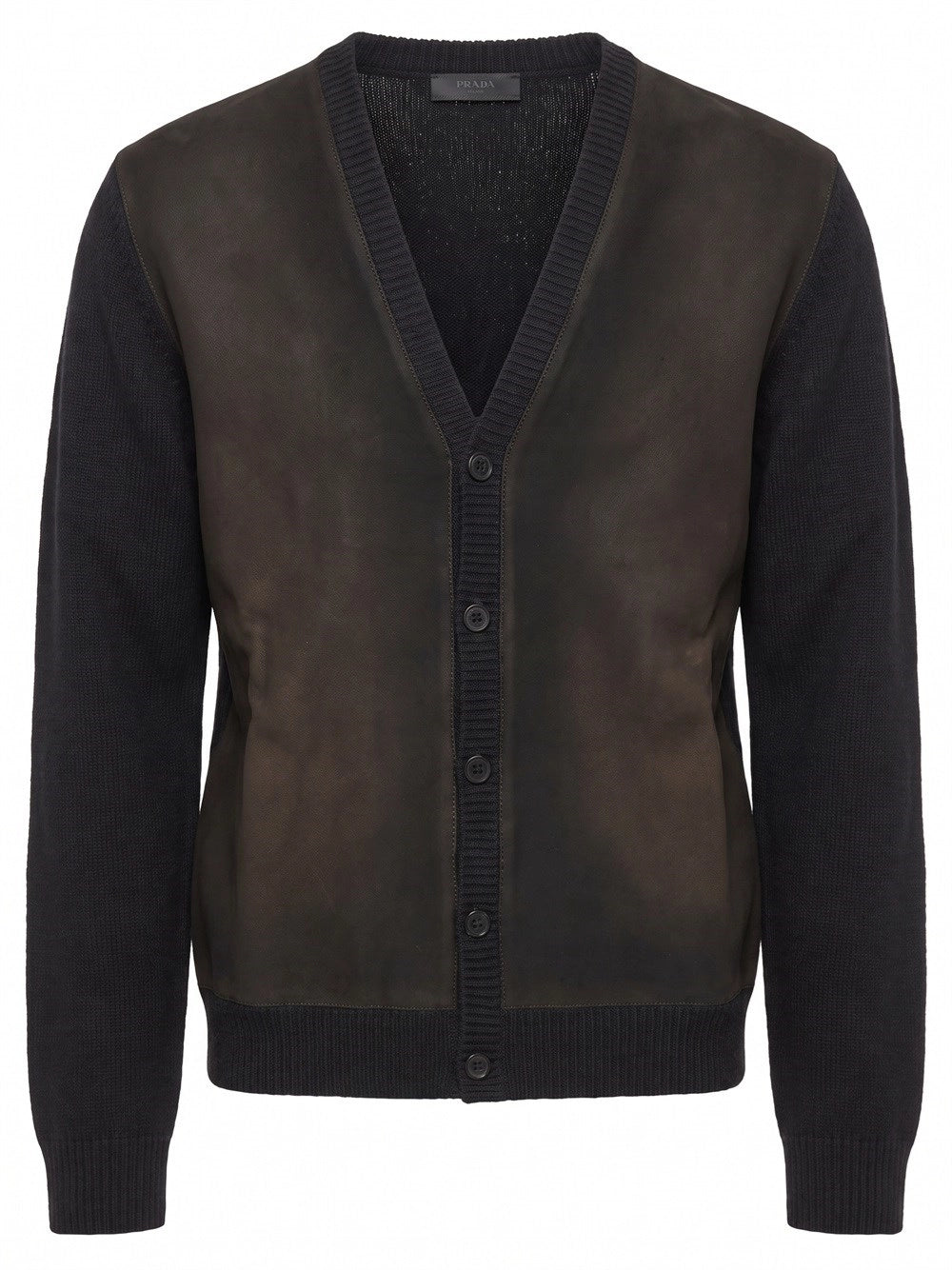 Prada Men Lambswool Cardigan
