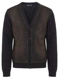 Prada Men Lambswool Cardigan