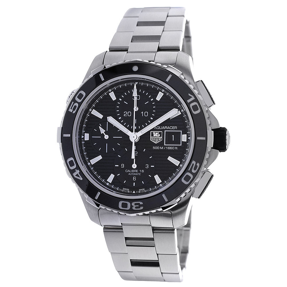 Tag Heuer Tag Heuer Men's Aquaracer Black Dial Watch - CAK2110.BA0833