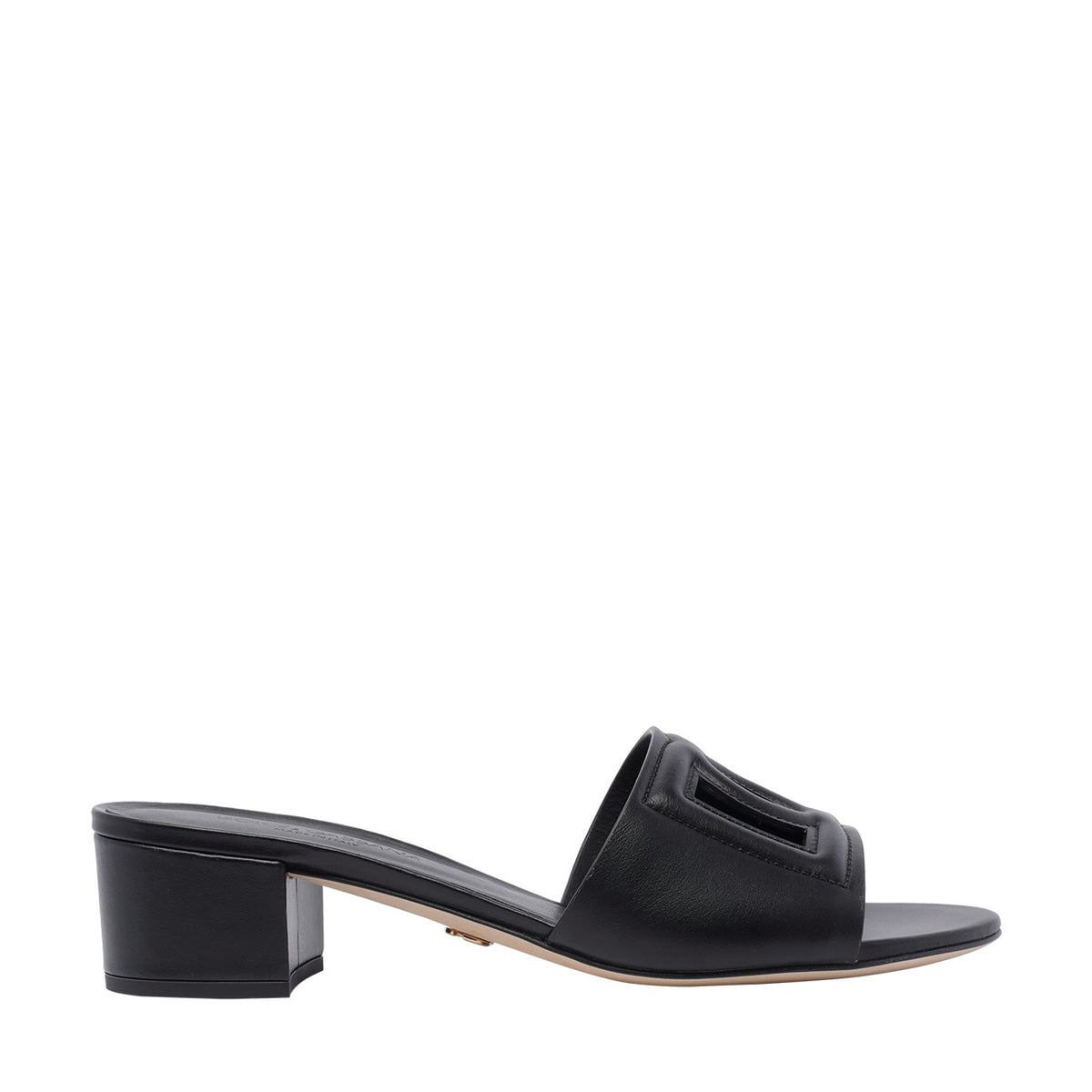 Dolce&Gabbana Dolce&Gabbana Women Calfskin Mules With Dg Millennials Logo