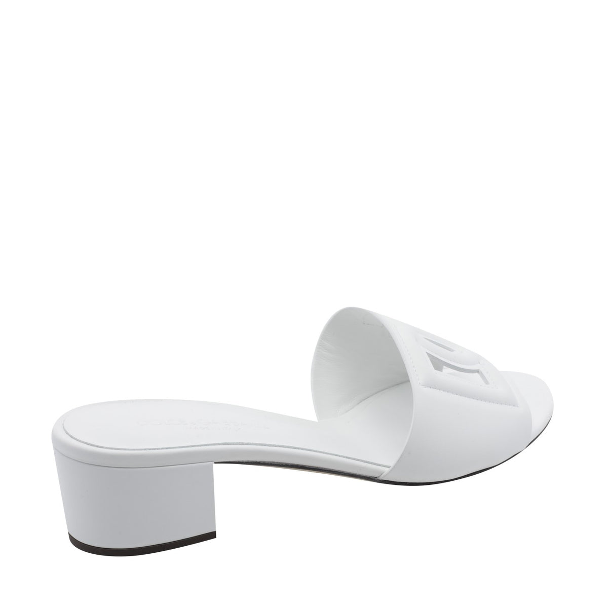 Dolce&Gabbana Dolce&Gabbana Women Calfskin Mules With Dg Millennials Logo