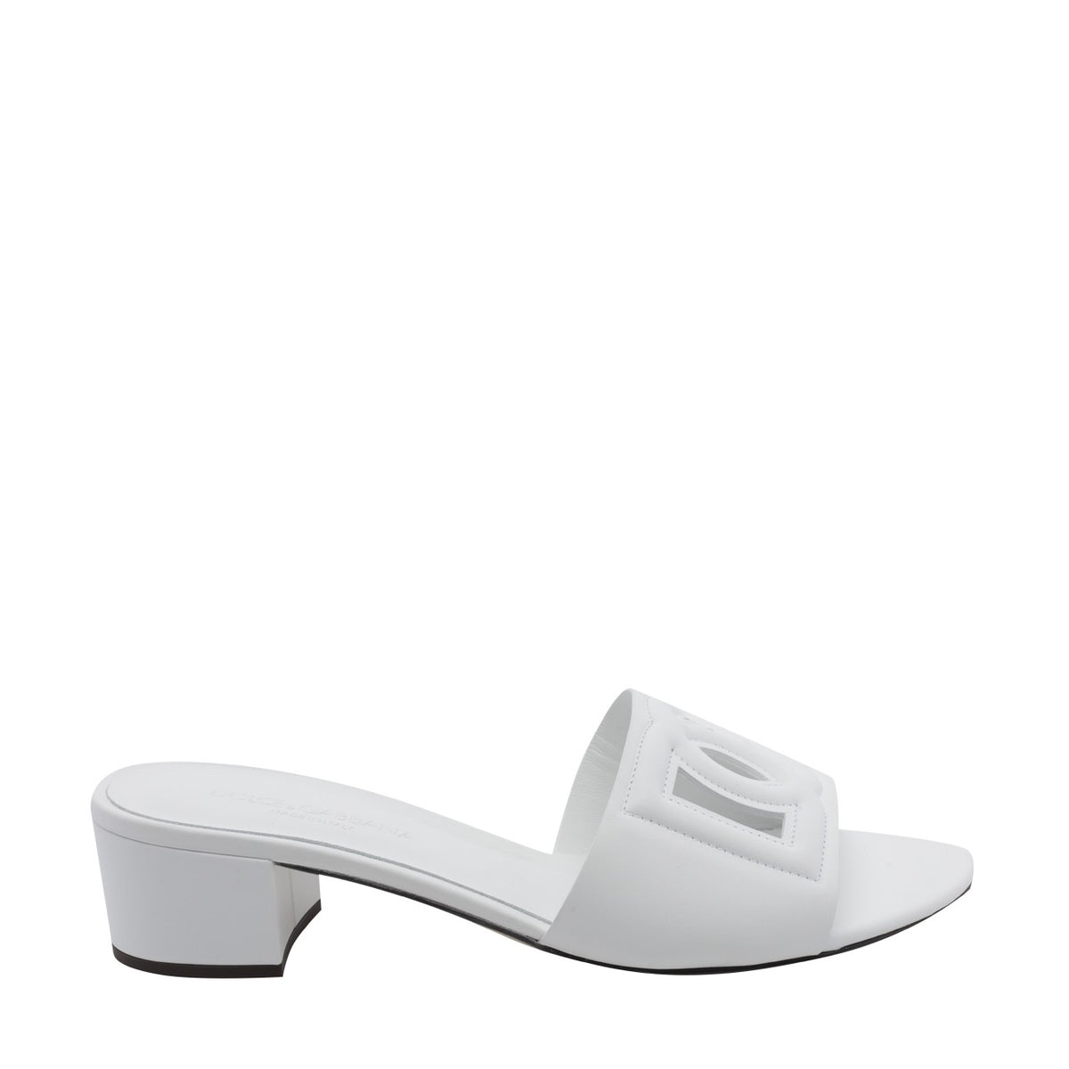 Dolce&Gabbana Dolce&Gabbana Women Calfskin Mules With Dg Millennials Logo