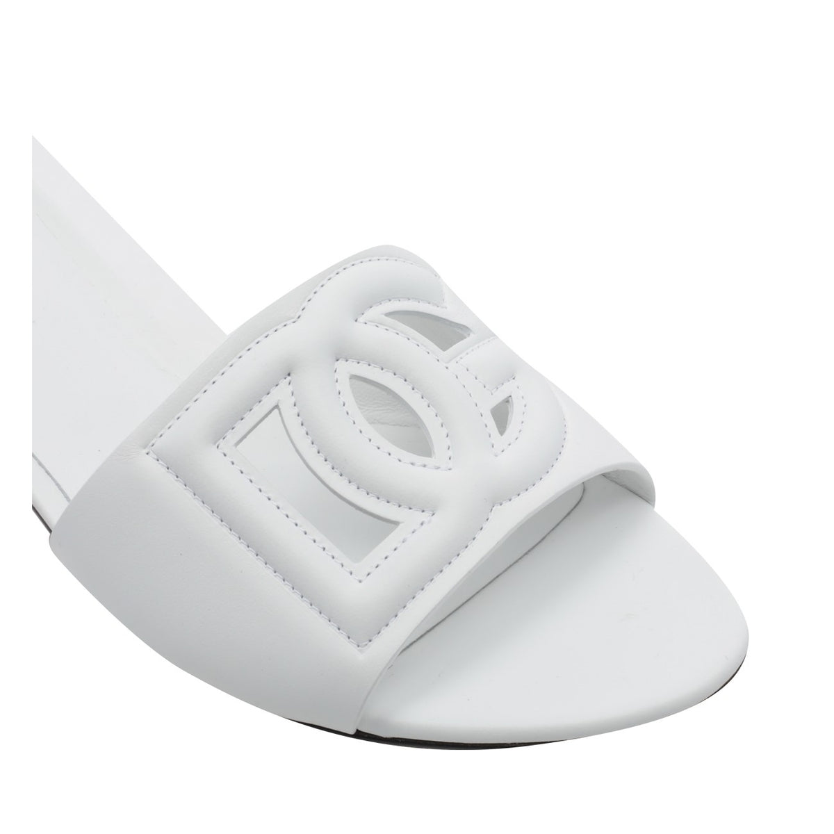 Dolce&Gabbana Dolce&Gabbana Women Calfskin Mules With Dg Millennials Logo