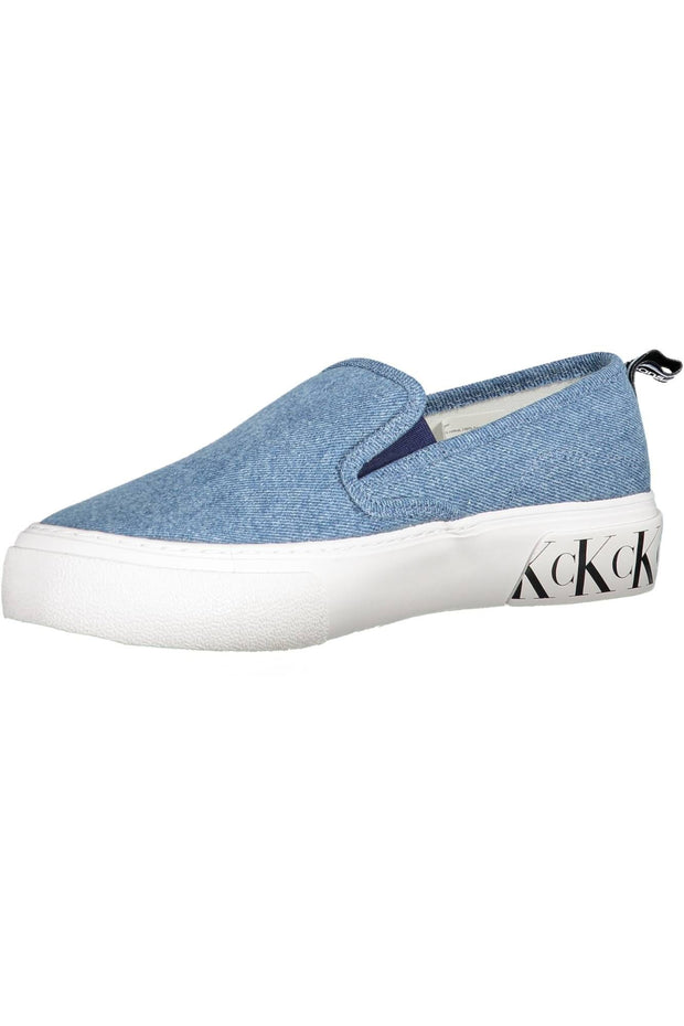 Calvin Klein Chic Laceless Sneakers with Contrasting Women's Accents