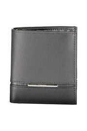 Calvin Klein Elegant Black Leather Men's Wallet with RFID Men's Block