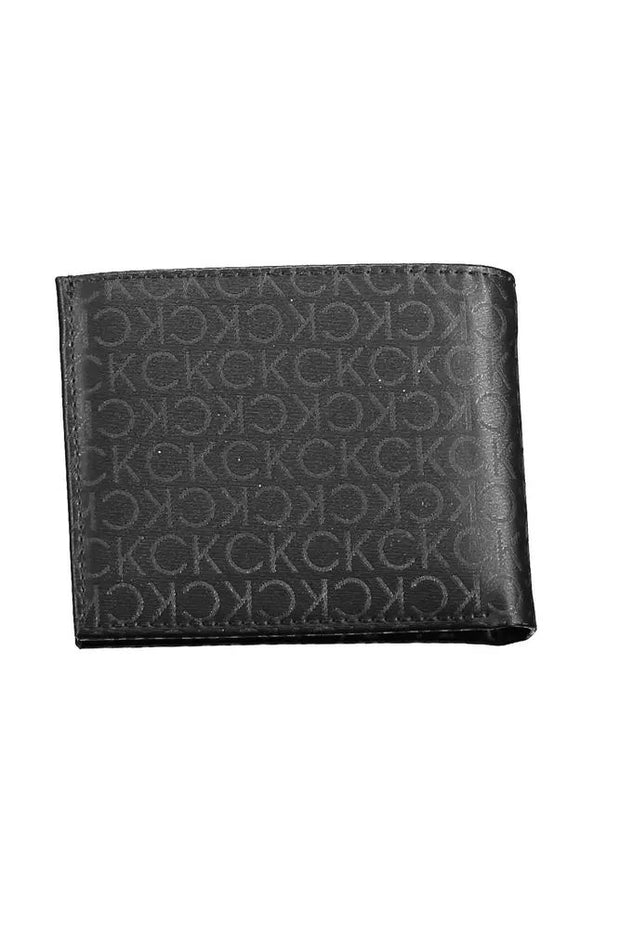Calvin Klein Sleek Black Bifold Wallet with RFID Men's Block